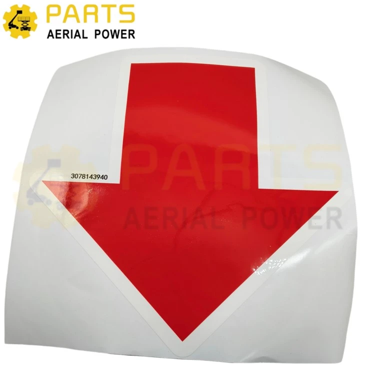 Límmiði, Red Arrow 3078143940 Fyrir HAULOTTE